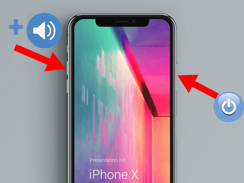 Chụp màn hình trên iPhone X, XR, Xs, Xs Max bằng tổ hợp phím cứng